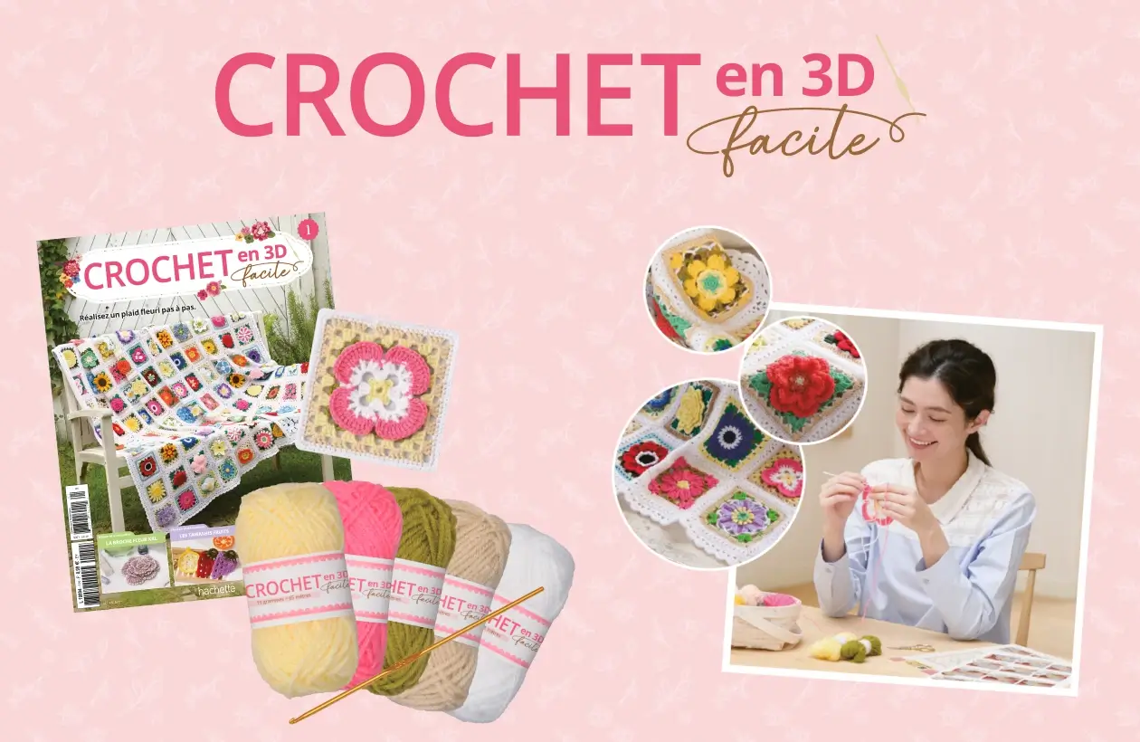 Crochet 3D facile