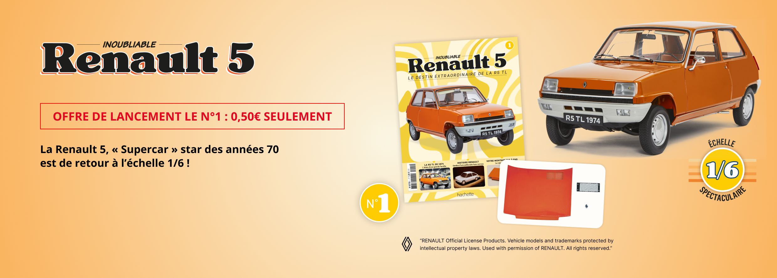 Renault R5 Je fonce, nouvel onglet