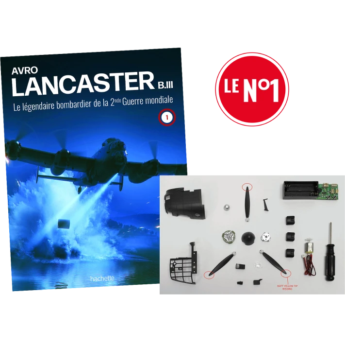 Le N°1 : Un fascicule passionnant + Les pièces de votre maquette