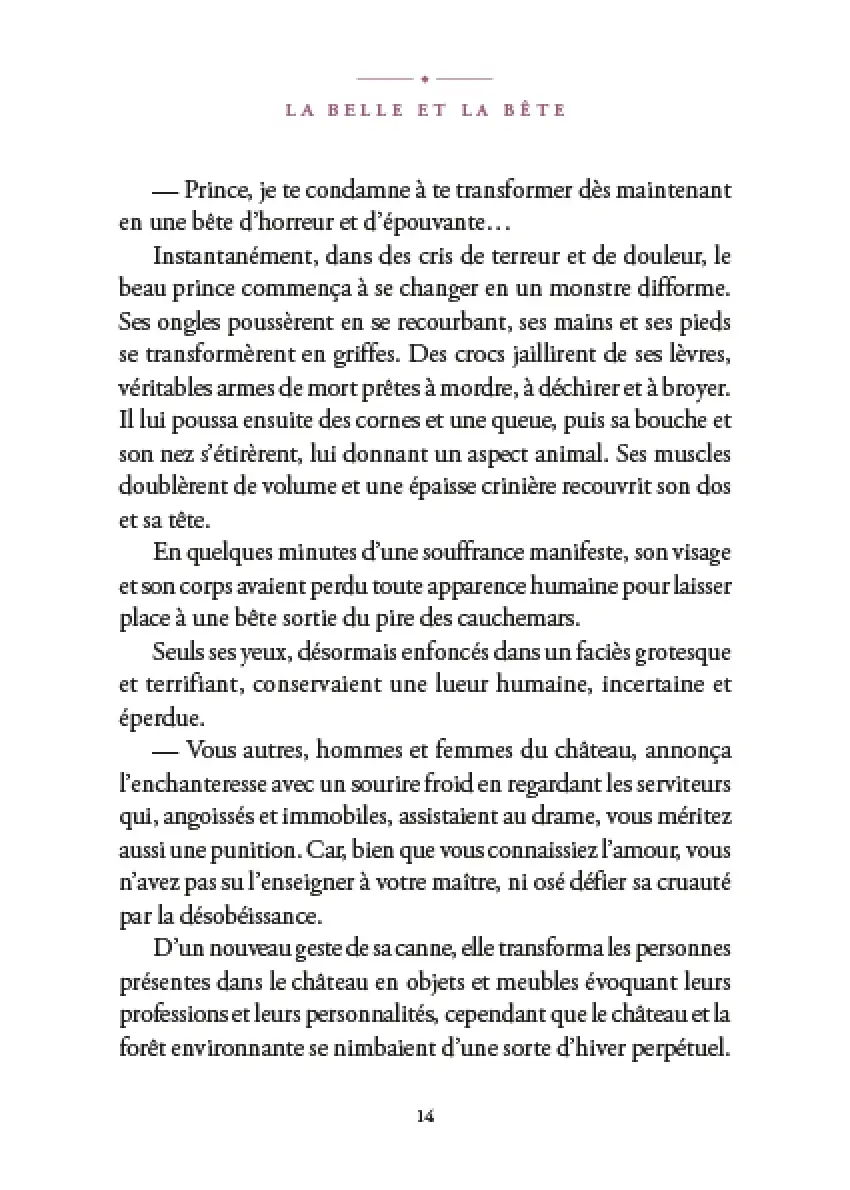 La Belle et la Bête en édition collector