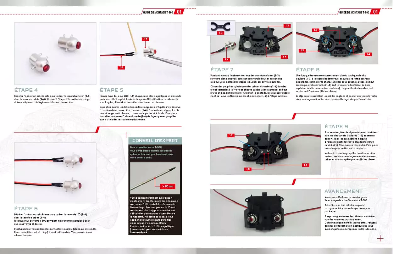 Les instructions disponibles en ligne